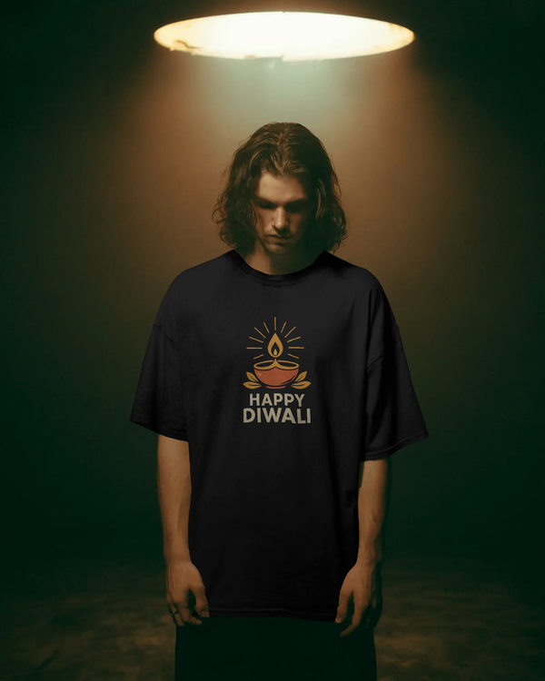 Oversized Diwali T-Shirt
