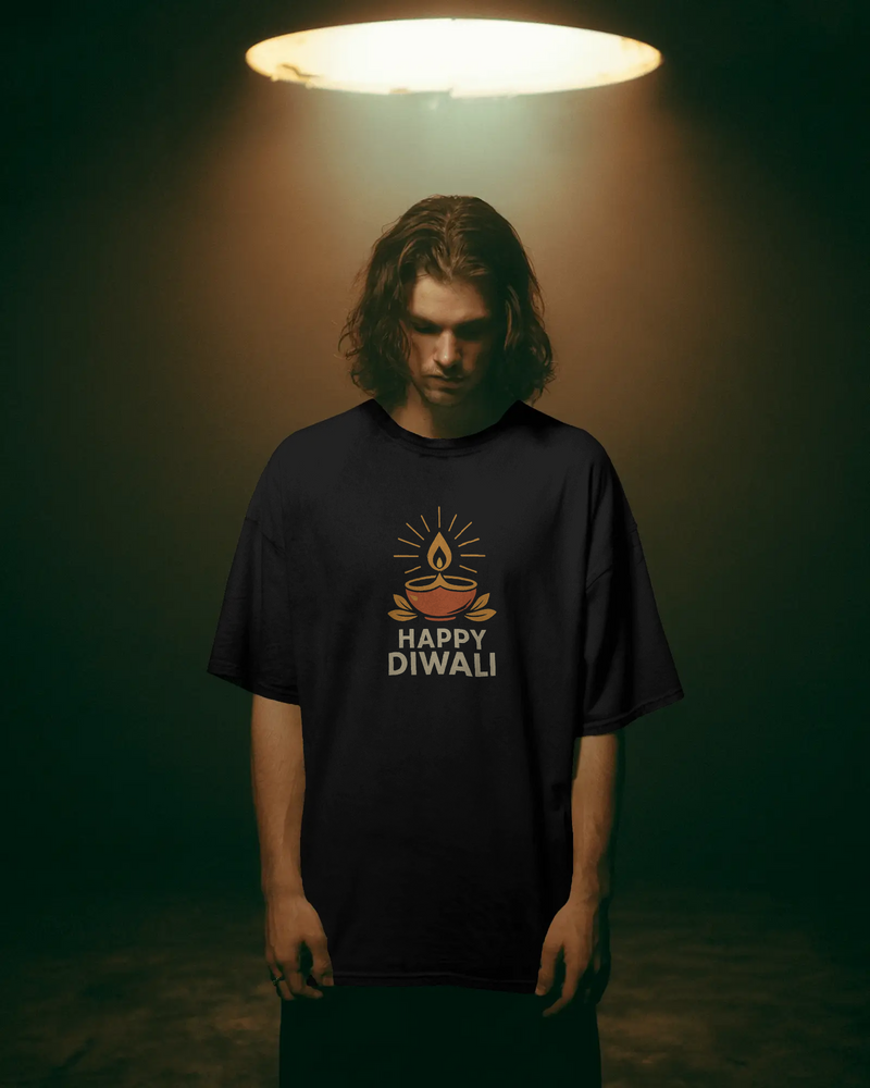 Oversized Diwali T-Shirt