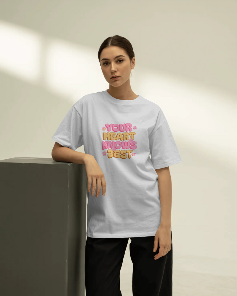 Oversized Heart T-Shirt