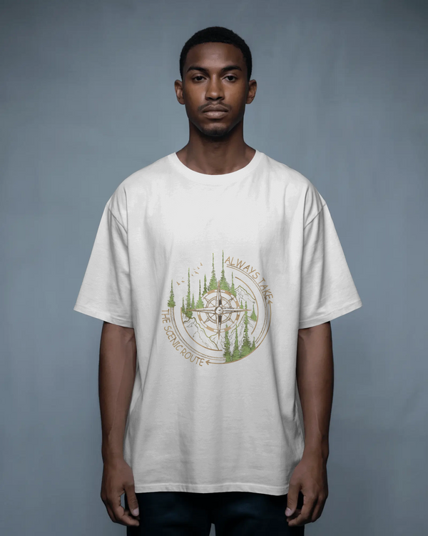 Oversized Compass T-Shirt