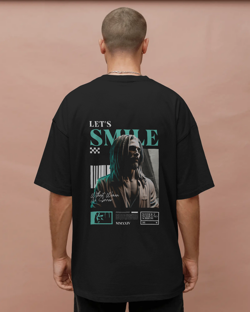 Oversized Smile T-Shirt